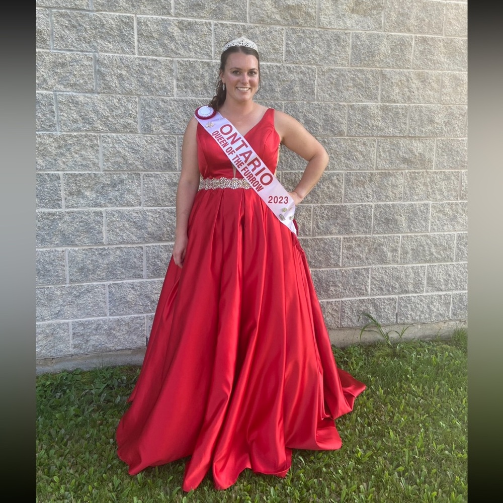 Red Diamond Formal Dress
